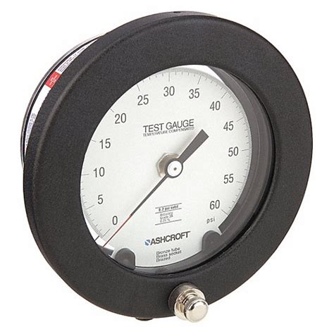 Ashcroft Test Pressure Gauge 0 To 60 Psi Test Pressure Gauge 2f016