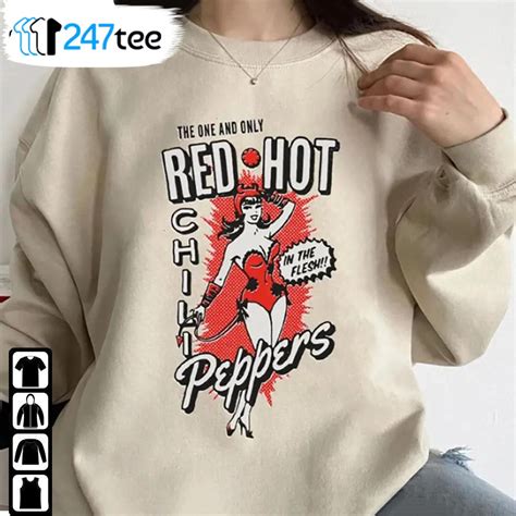 Vintage Red Hot Chili Peppers In The Flesh Shirt The One And Only