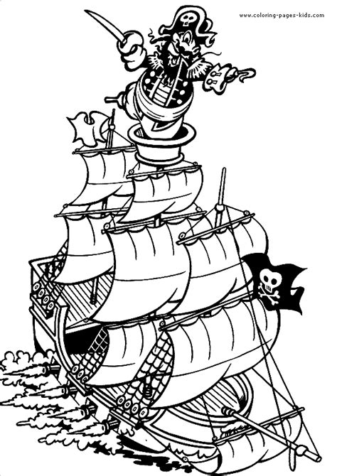 Simply do online coloring for piet pirate coloring pages for kids directly from your gadget, support for ipad, android tab or using our web feature. Pirate ship color page | Coloring pages, Bear coloring ...