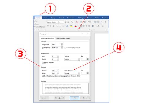 In Word How Do You Change The Line Spacing Printable Templates
