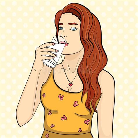 healthy woman drinking milk stock illustrations 178 healthy woman drinking milk stock