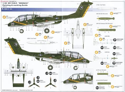 Ov 10ac `bronco` Plastic Model Images List Bronco Model Airplanes