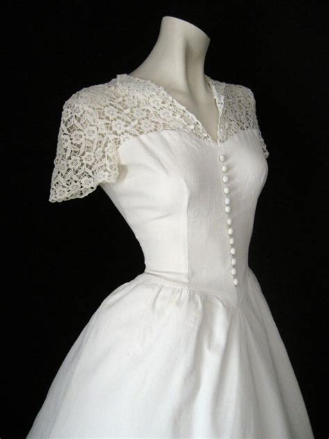 40s Style Wedding Dress