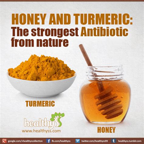 Turmeric And Honey The Strongest Antibiotic From Nature Make Your