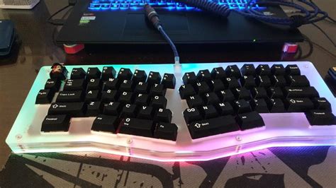 Price Lowered Custom Acrylic Keyboard Alice Computers And Tech Parts