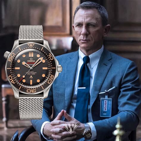 Daniel Craig James Bond Omega Seamaster Diver 300m 007 Edition