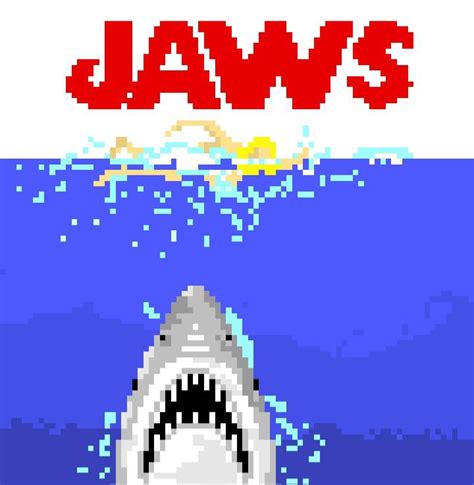 Jaws Rpixelart