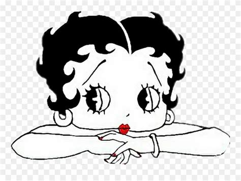 Cartoon Sticker Betty Boop Images To Draw Clipart Cartoon Disney