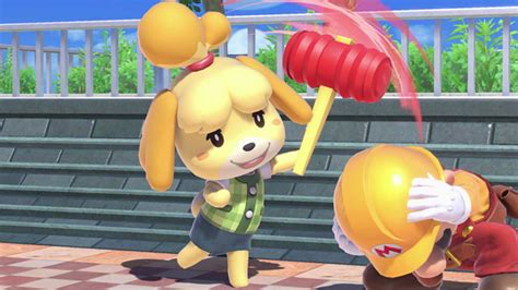 Isabelle Joins Smash Bros Ultimate And Animal Crossing Crosses To Switch