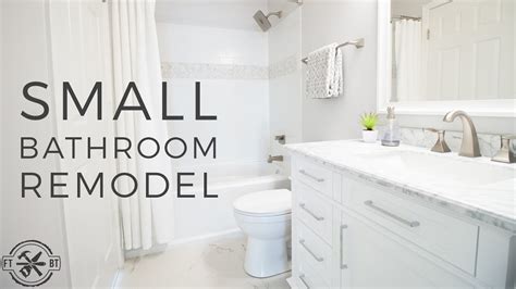 Diy Small Bathroom Remodel Bath Renovation Project Diy Newest