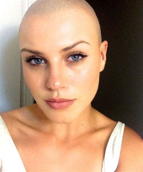 Bald Woman Headshave