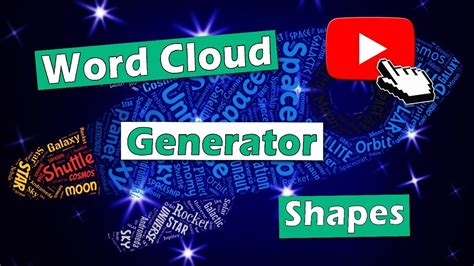 Free Word Cloud Generator Shapes And Images Youtube