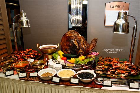 The dim lit interior matches the dark wood furnishings creating a truly warm and intimate ambience. Majestic Hotel KL Festive Buffet @ Contango & Banquet Hall ...