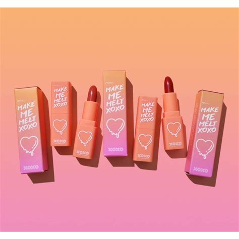 Xoxo Mini Make Me Melt Semi Matte Lipstick Shopee Thailand