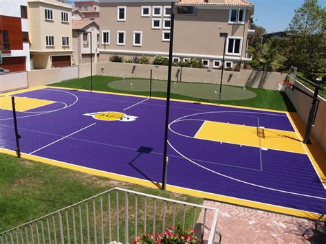 See the closest tennis courts to your current location (distance 5 km). home made customized basketball court - Google Search ...