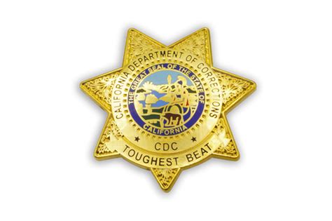 Cdc Cdcr Custom Pins And Buckles