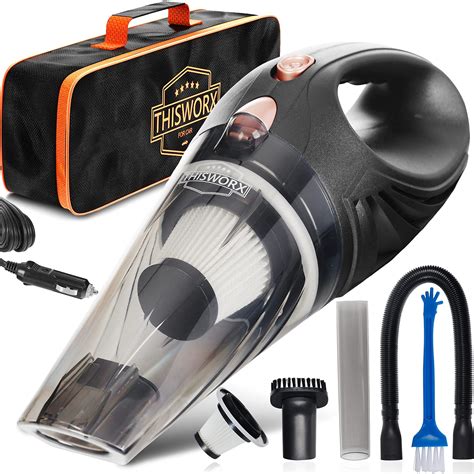 Thisworx Car Vacuum Cleaner Car Accessories Small 12v High Power
