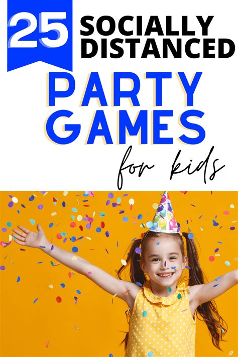 Over 20 pages of socially distanced drama games organized by goals: Fun Socially Distanced Party Games for Kids