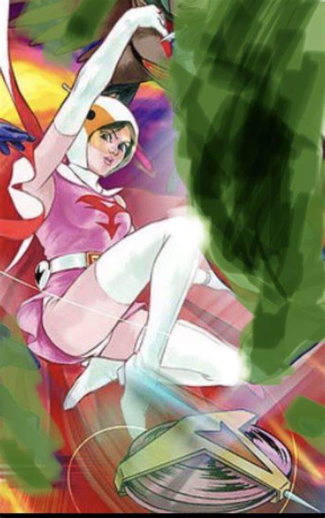 Jun The Swan Gatchaman Female Cartoon Characters Gatchaman Anime