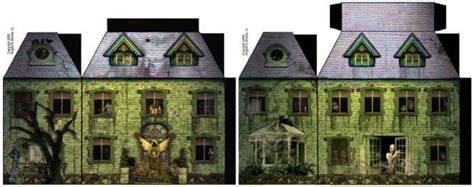 Papermau Halloween Special Haunted House Paper Model By Angels