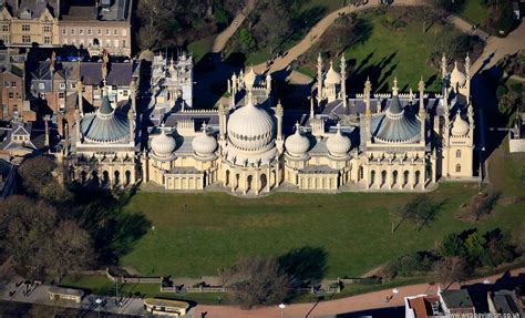 Brighton Pavilion From The Air Aerial Photographs Of Great Britain By