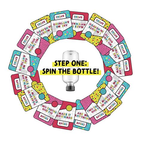 Spin The Spin The Bottle Card Game For Couples Etsy