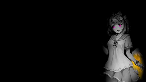 Selective Coloring Anime Girls Anime Monochrome Wallpaper Resolution X Id