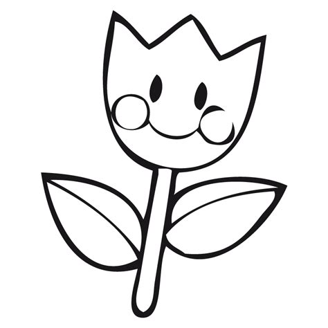 Dibujosfaciles.es Dibujos de flores fáciles de colorear