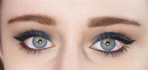 Navy And Brown Eye Makeup Look How To Volleysparkle