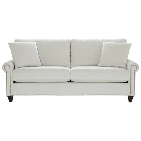 Bassett Custom Upholstery C000 62sf Custom Design 90 Sofa With Panel