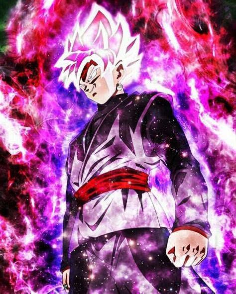Super Saiyajin Rose Black Goku Anime Dragon Ball Desenho De Anime