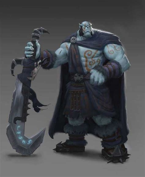 Dungeons And Dragons Orcs And Half Orcs Inspirational Concept Art