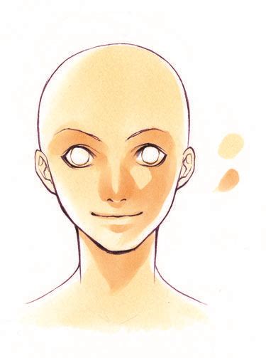 shaded anime face - Google Search | Anime face drawing, Anime drawings