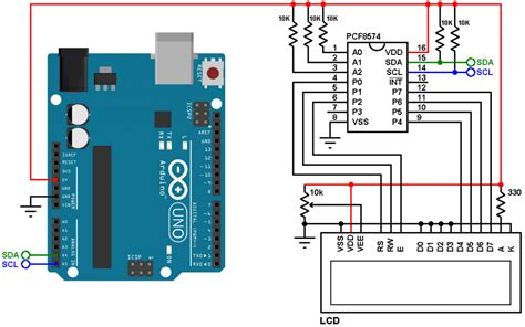 I C Lcd Arduino Connection