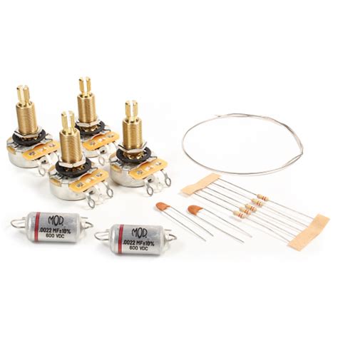 '59 les paul the holy grail of guitar electronics. Guitar Wiring Upgrade Kit - Mod® Electronics, Long Bushing Potentiometer Les Paul | Antique ...