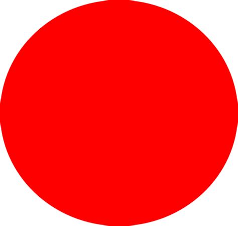 Transparent Red Circle Clip Art At Vector Clip