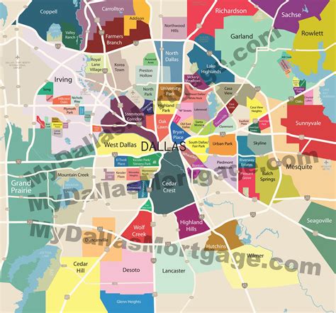Dallas District Map