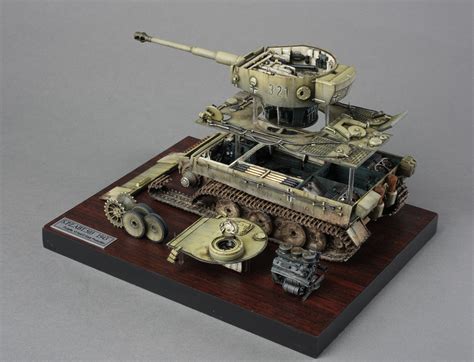 RM 5003 Tiger I Early Production With Full Interior WWII RYEFIELD MODEL