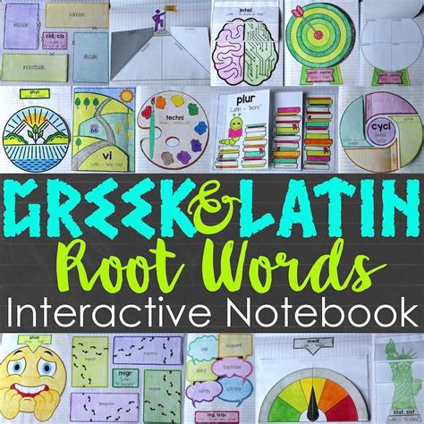 Greek And Latin Roots Interactive Notebook Teacher Thrive Interactive