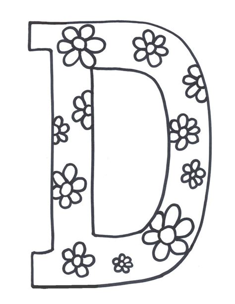 Some of the coloring pages shown here are traditional alphabet coloring learn alphabets click on the coloring page to open in a new window and print. Printable Letter D Coloring Pages - Coloring Home