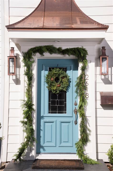 Put a glass roof over the porch (no style conflict). Chic funny welcome mats in Entry Traditional with Door ...