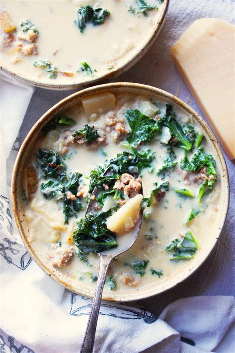 They wanted to know how my attitude was. Zuppa Toscana Olive Garden Copycat