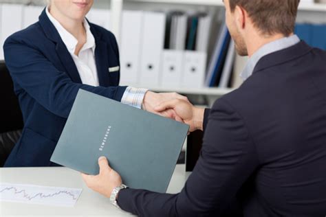 Job Interview Shaking Hands Conselium Compliance Search