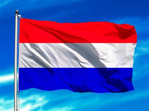 La bandera de los países bajos (holanda) fué adoptada en 1937. Bandera de Países Bajos - Oedim Decor