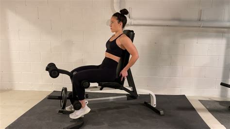 Seated Leg Extension Pulses Youtube