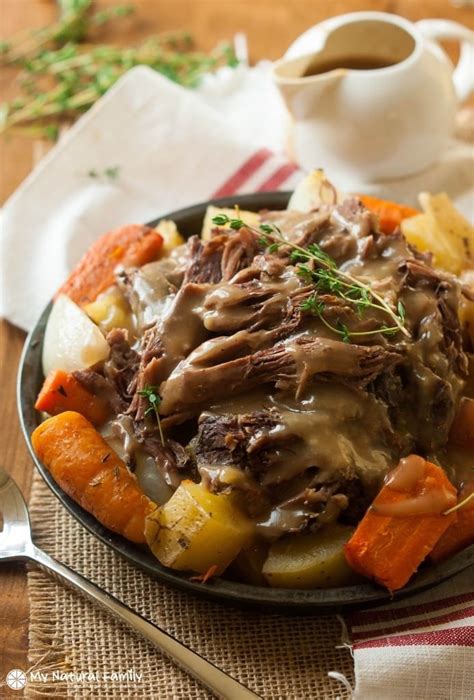 To start, you'll want to liberally season the outside of the roast with salt and pepper. Easiest And Most Amazing Pot Roast Crock Pot Ever - Daily ...