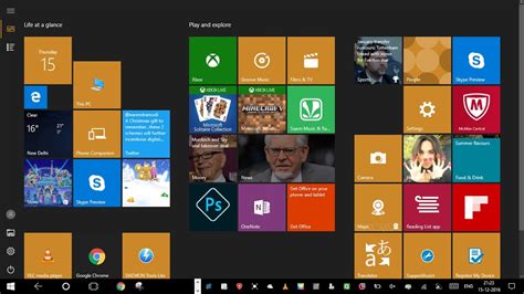 Windows 10 Desktop Icons Not Showing Start Menu Appear On Full Screen