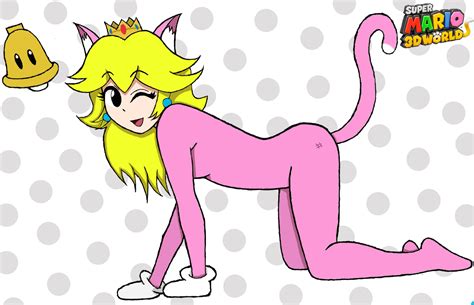 Peach can be found at the furthest north point in cap kingdom, standing at. Super Mario 3D World-Cat Princess Peach by lostmemory123 ...