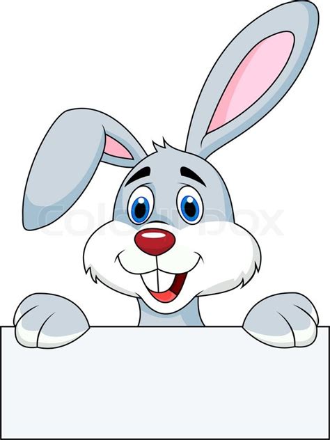 Vector Illustration Of Rabbit Cartoon Stock Vector