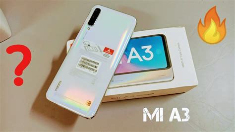 Mi A3 4gb64gb Unboxing And Overview In Hindi Youtube